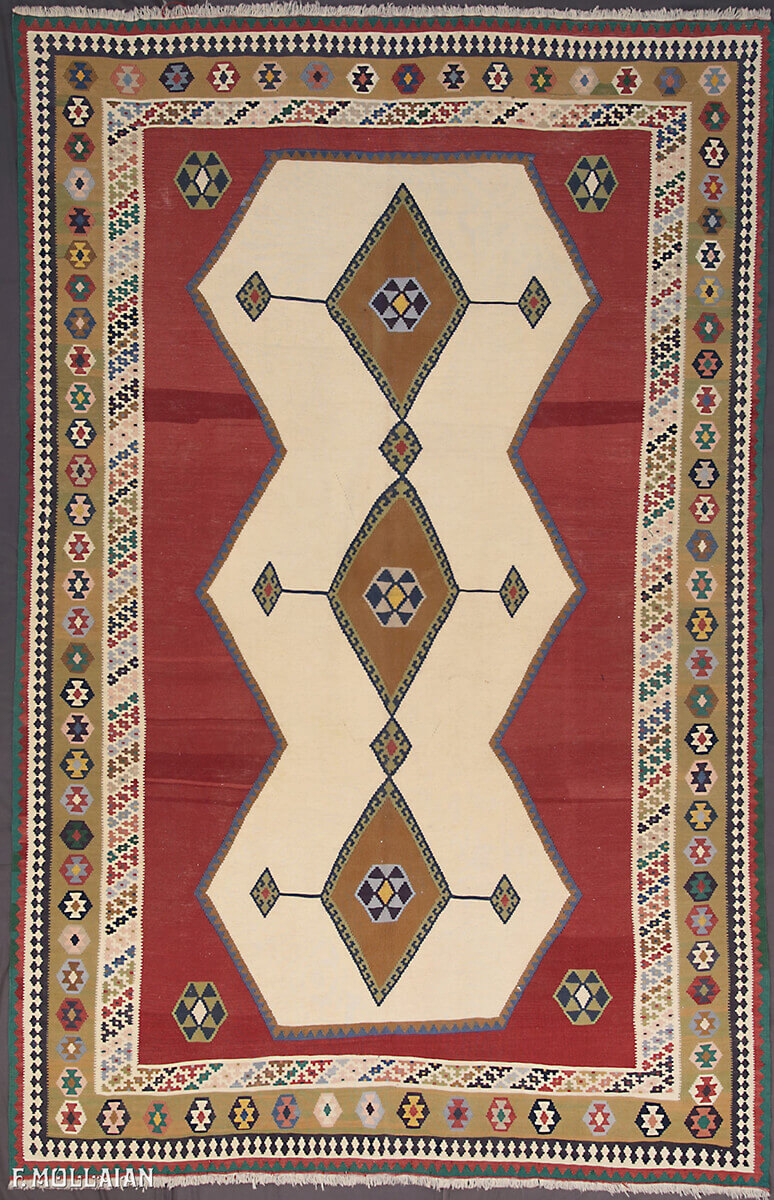 Velho Persa Kilim Kashkai (Qashqay) n°:71897113